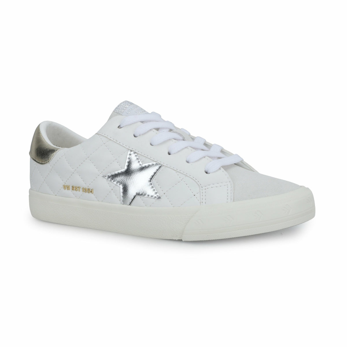 GRANDE - WHITE GREY QUILTED | Vintage Havana Women