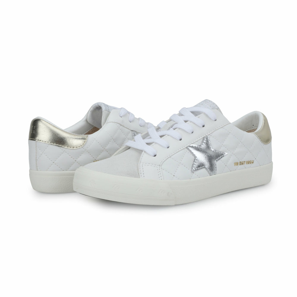 GRANDE - WHITE GREY QUILTED | Vintage Havana Women