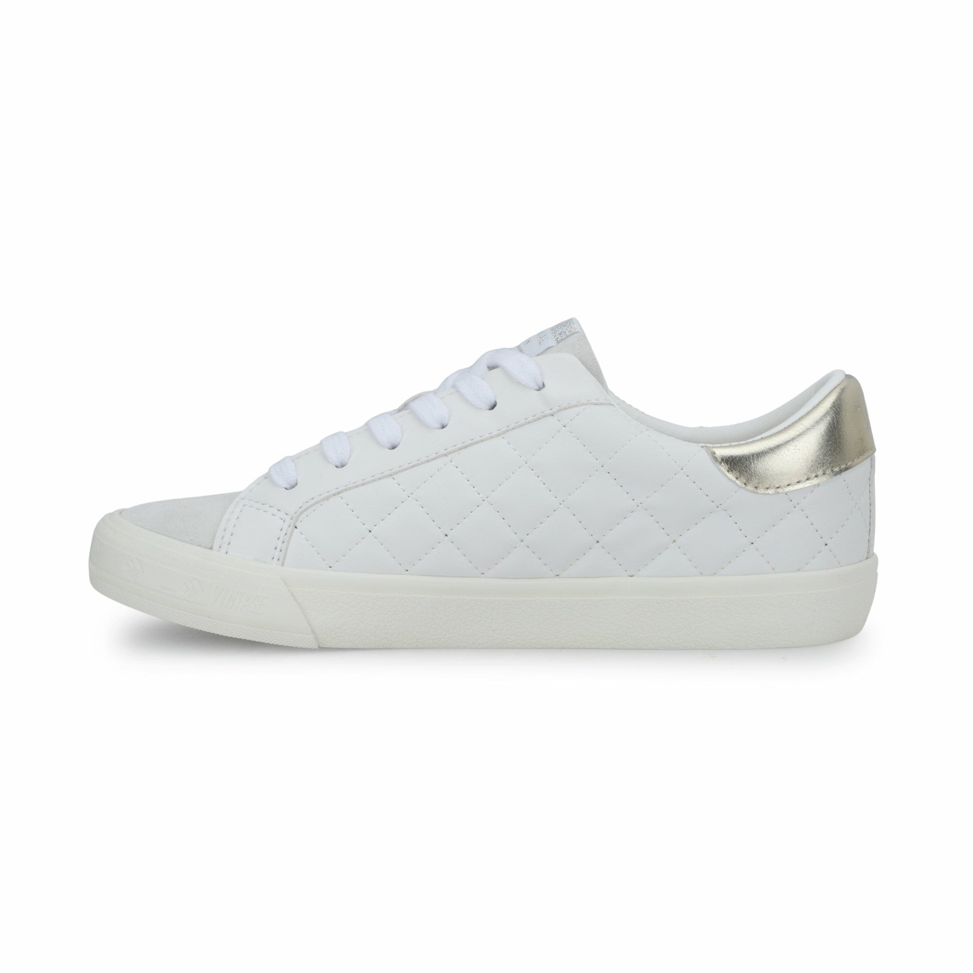 GRANDE - WHITE GREY QUILTED | Vintage Havana Women