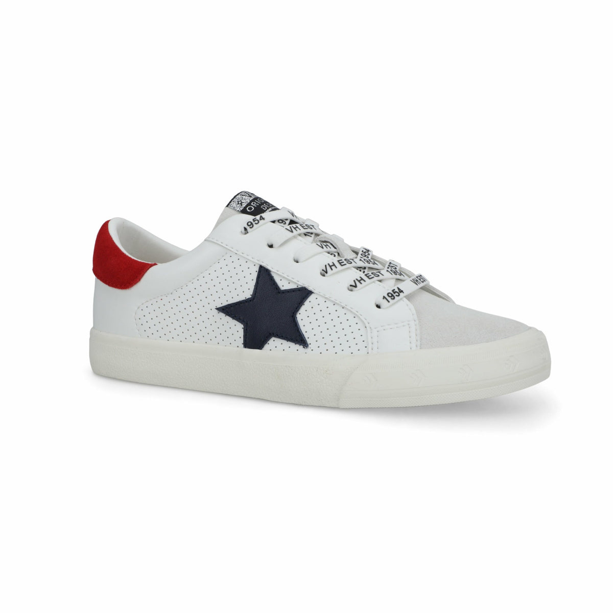GRANDE - WHITE NAVY RED | Vintage Havana Women