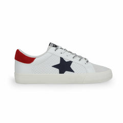 GRANDE - WHITE NAVY RED | Vintage Havana Women