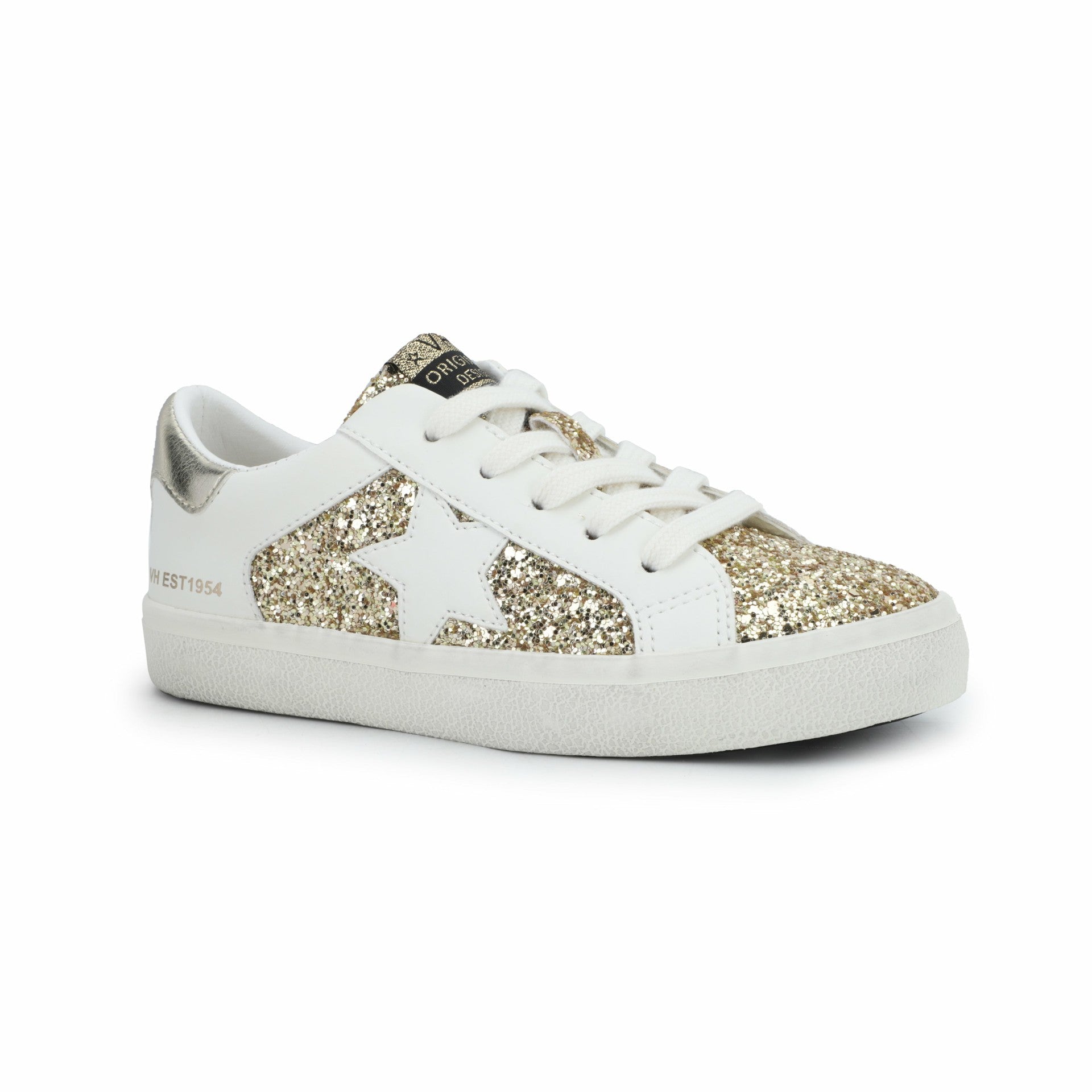 KIDS VAIL - WHITE/ GOLD GLITTER | Vintage Havana Women