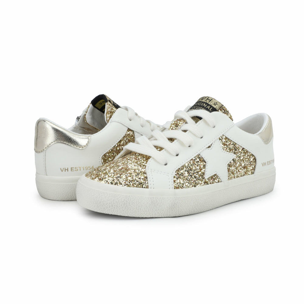 KIDS VAIL - WHITE/ GOLD GLITTER | Vintage Havana Women