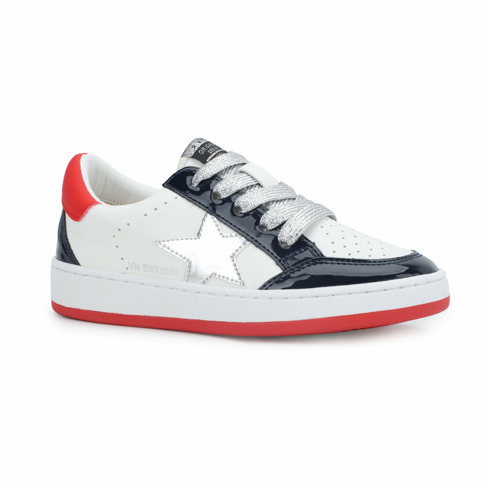 KIDS ARIELLA - WHITE/ PATENT/ NAVY/ RED | Vintage Havana Women