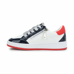 KIDS ARIELLA - WHITE/ PATENT/ NAVY/ RED | Vintage Havana Women