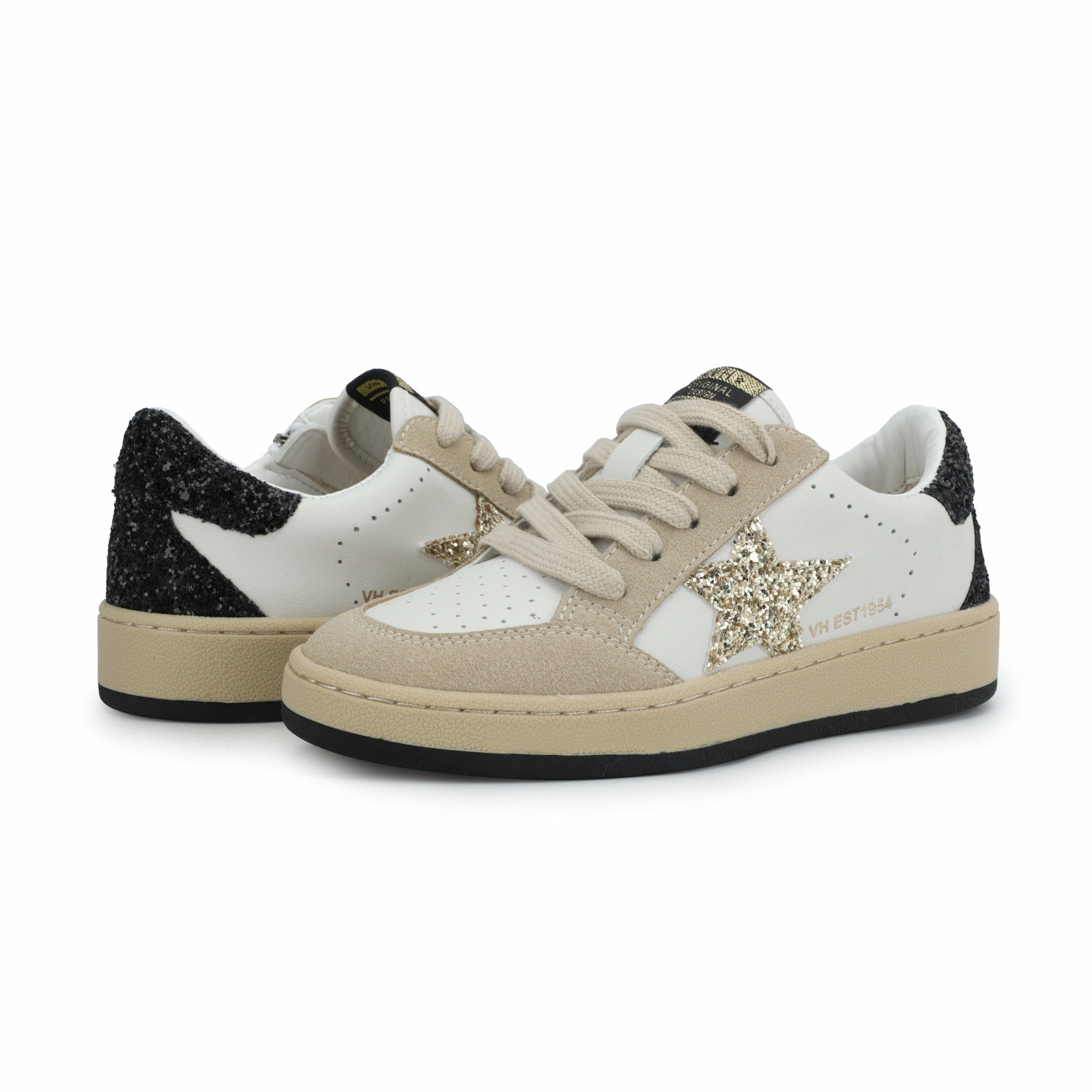 KIDS ARIELLA - WHITE/ TAUPE GLITTER | Vintage Havana Women