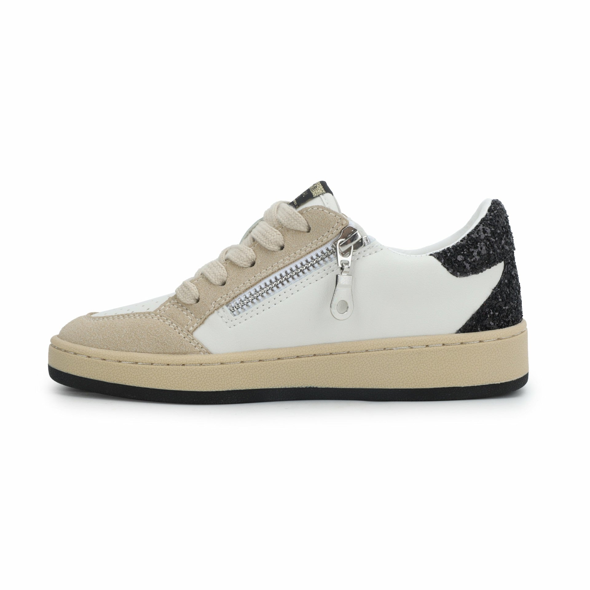 KIDS ARIELLA - WHITE/ TAUPE GLITTER | Vintage Havana Women