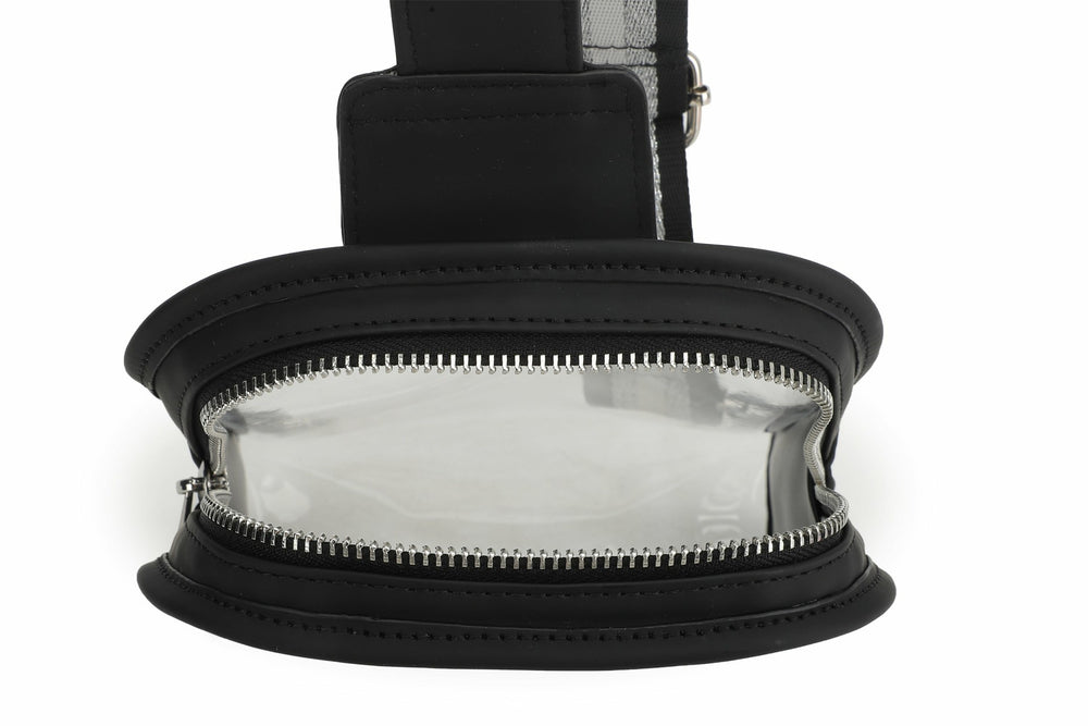 Alexa Bag - Clear Black | Vintage Havana Women