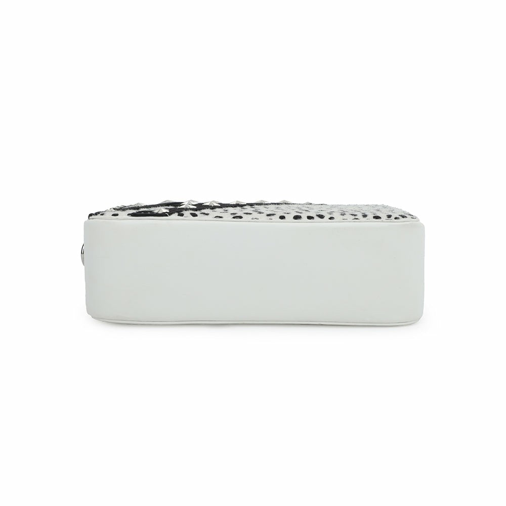 JOYCE BAG - WHITE CHEETAH | Vintage Havana Women