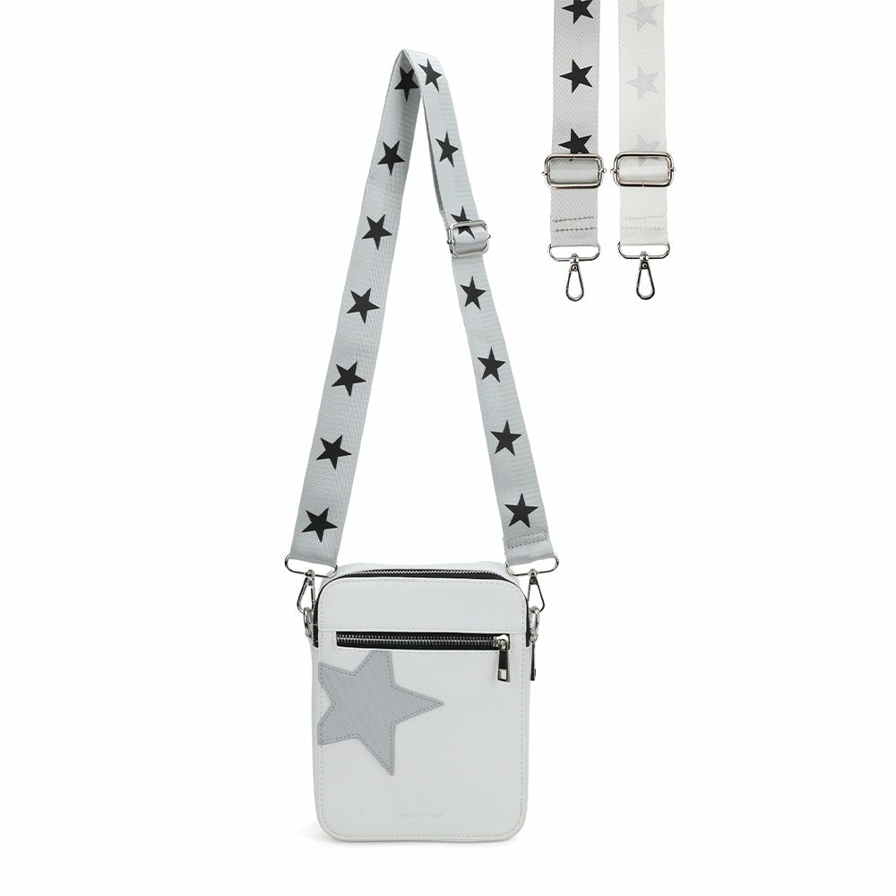 JOY BAG - SILVER CROCO | Vintage Havana Women