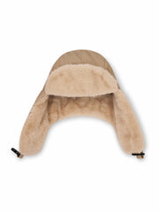 FUR TRAPPER HAT - CREAM | Vintage Havana Women