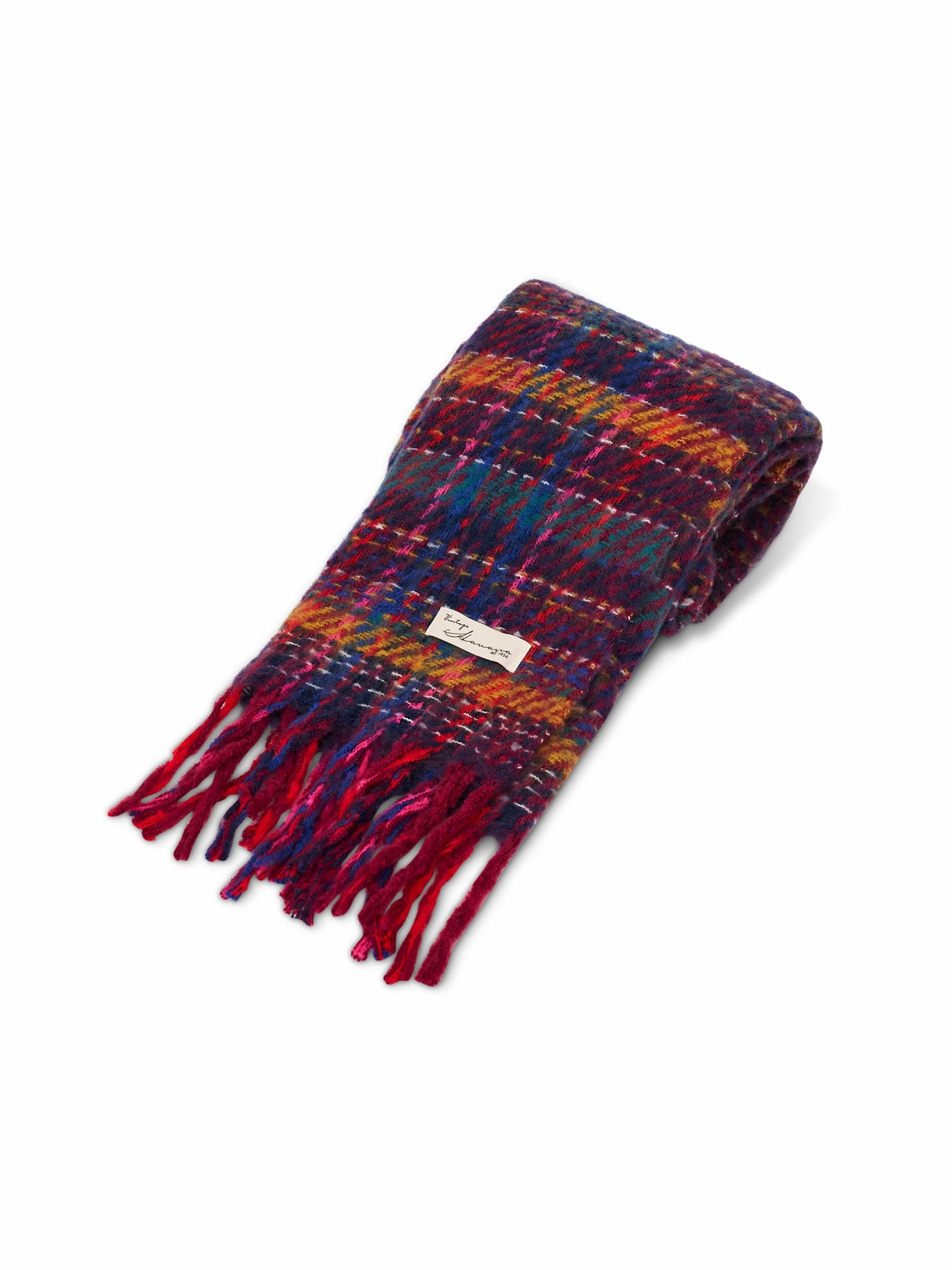 BRUSH SCARF - PINK MULTI | Vintage Havana Women