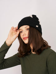 STAR POMPOM BEANIE | Vintage Havana Women