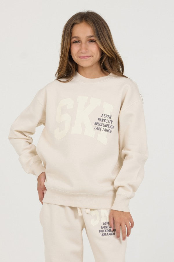 Kids Bone Ski Location Crew | Vintage Havana Women
