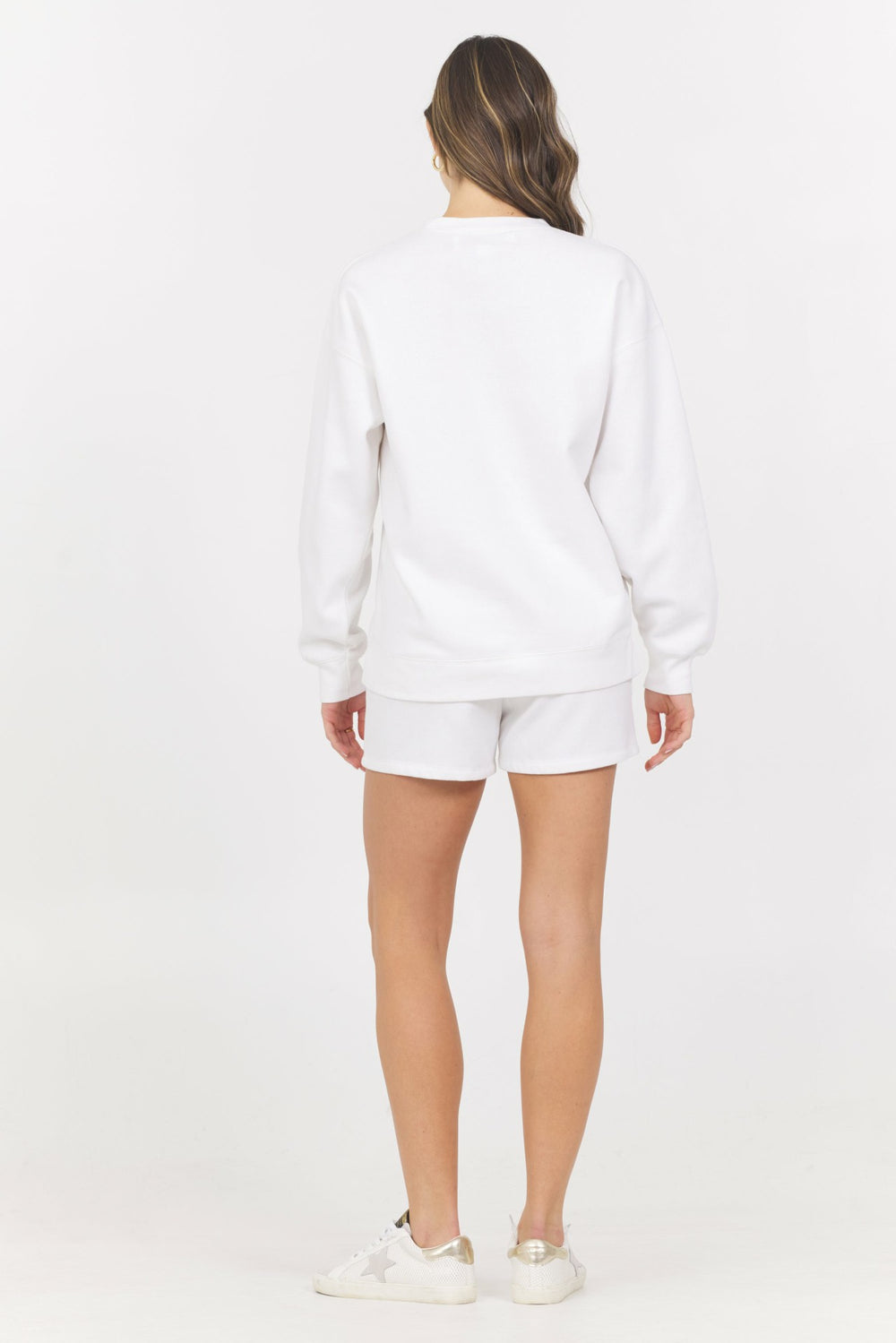 Surf Wash Fleece Crew | Vintage Havana Women