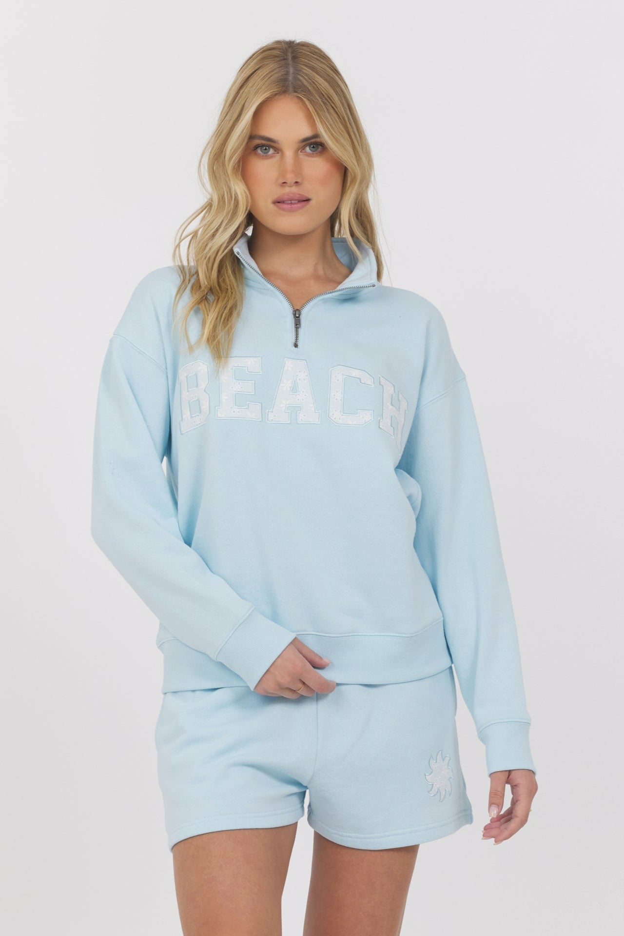 Surf Wash Quarter Zip | Vintage Havana Women