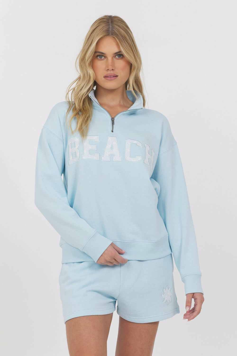 Surf Wash Quarter Zip | Vintage Havana Women
