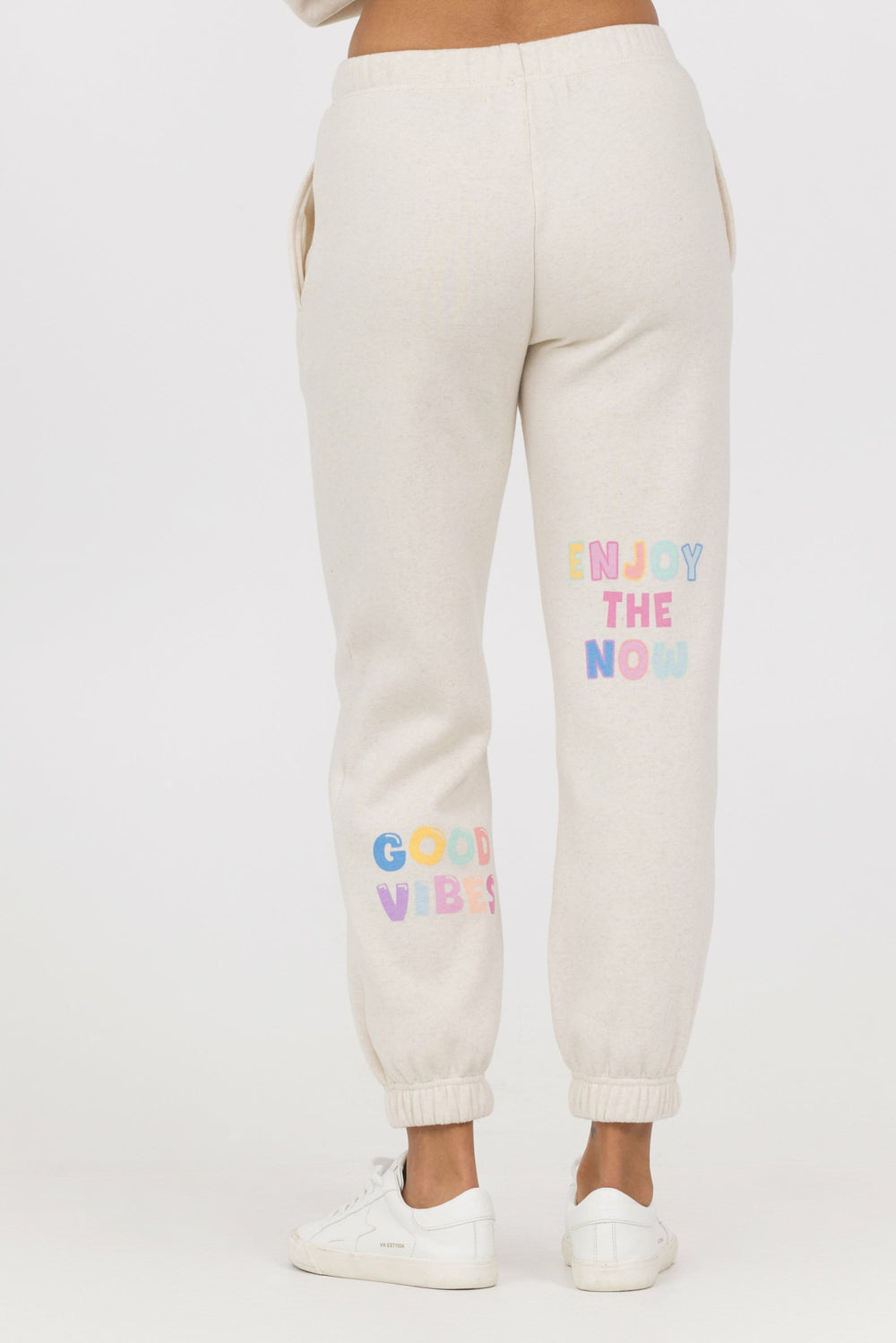 Printed Surf Wash Jogger with Patches | Vintage Havana Women