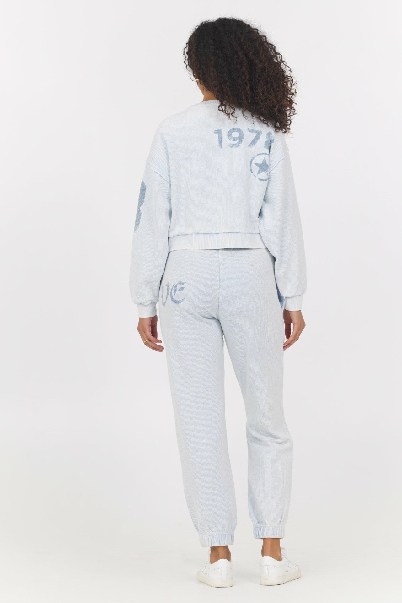Printed Rib Crew | Vintage Havana Women