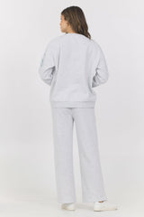 Embroidered Garment Dye Crew | Vintage Havana Women