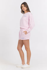 Embroidered Heavy Surf Wash Crew | Vintage Havana Women