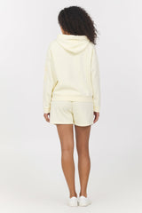 Garment Dye Embroidered Hoodie | Vintage Havana Women