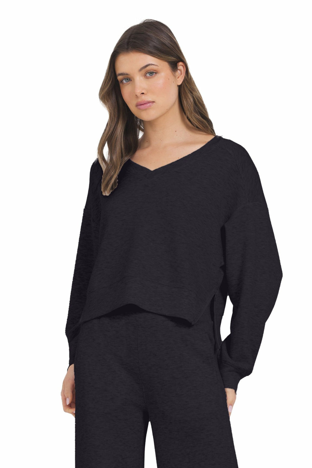 Black Cloud V Neck | Vintage Havana Women