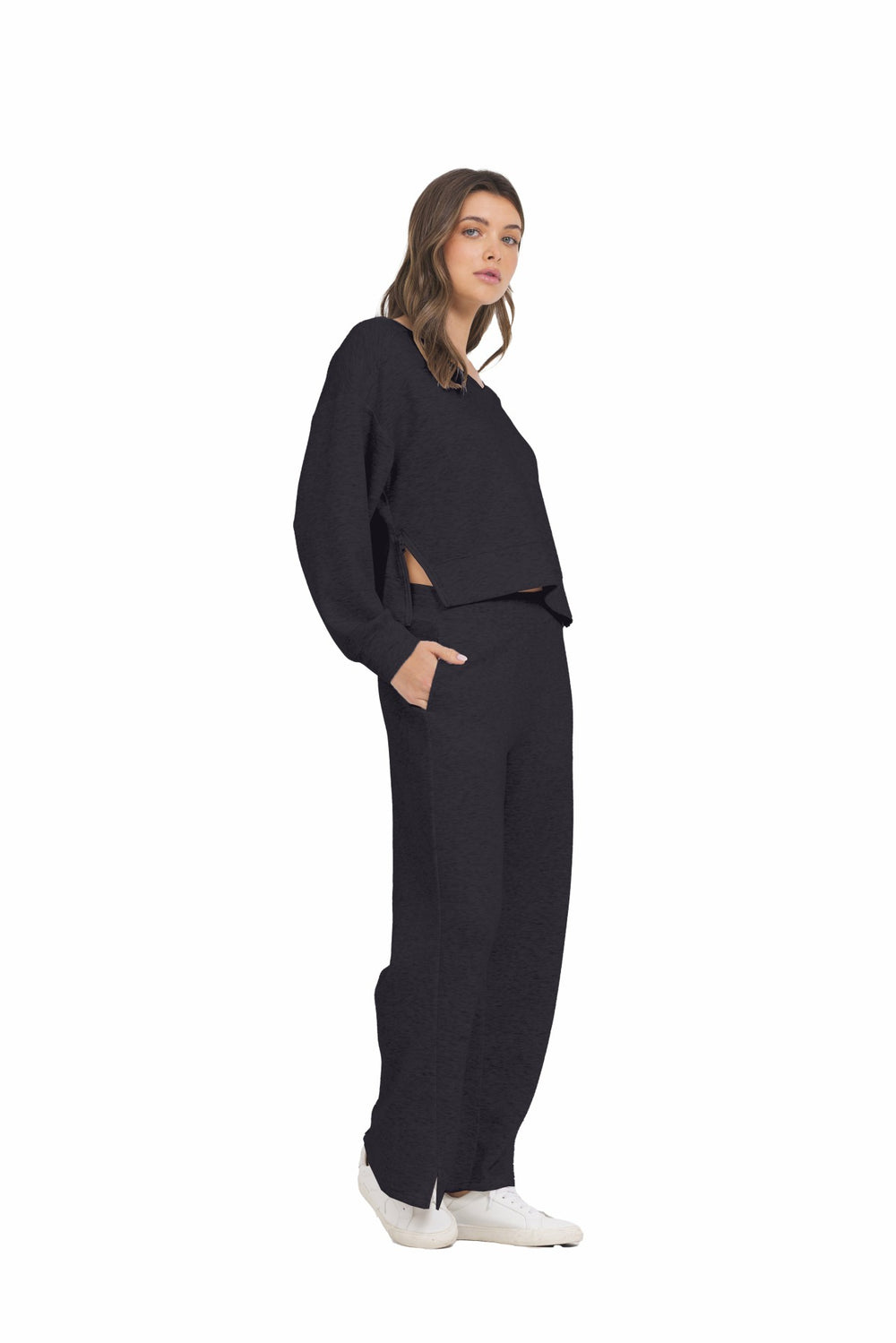 Black Cloud Wide Leg Pant | Vintage Havana Women