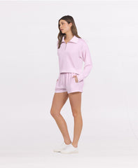Paradise Pink Cloud Quarter Zip | Vintage Havana Women