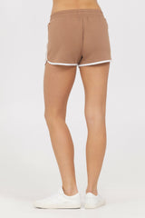 Toffee White Cloud w/ Piping Shorts | Vintage Havana Women