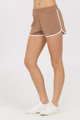 Toffee White Cloud w/ Piping Shorts | Vintage Havana Women