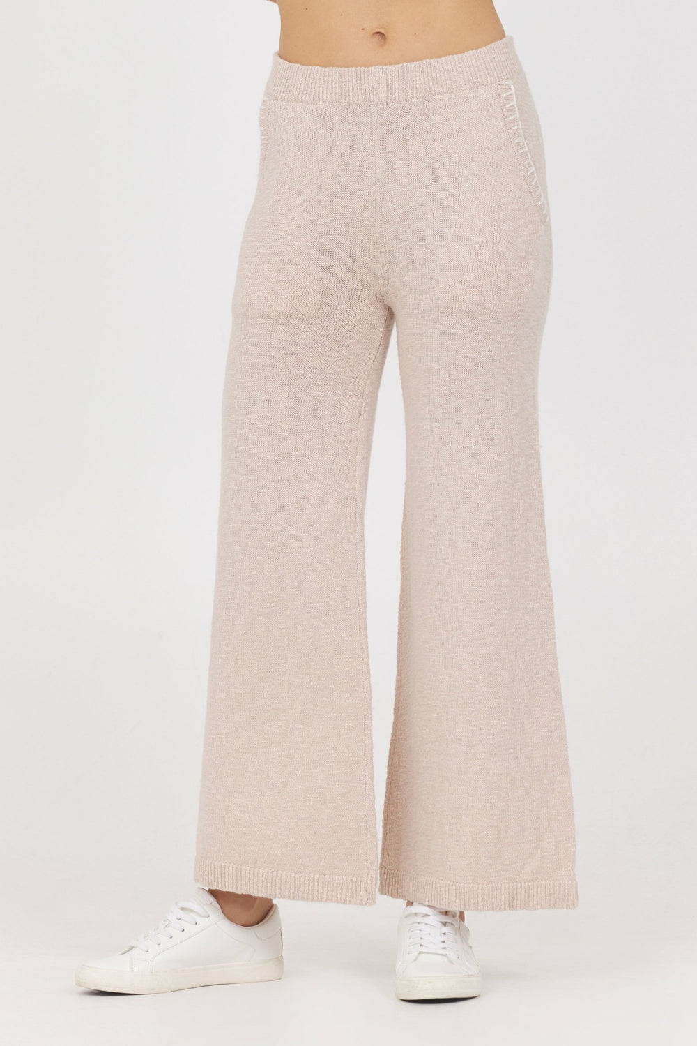Knit Pants w/ Whipstitch | Vintage Havana Women