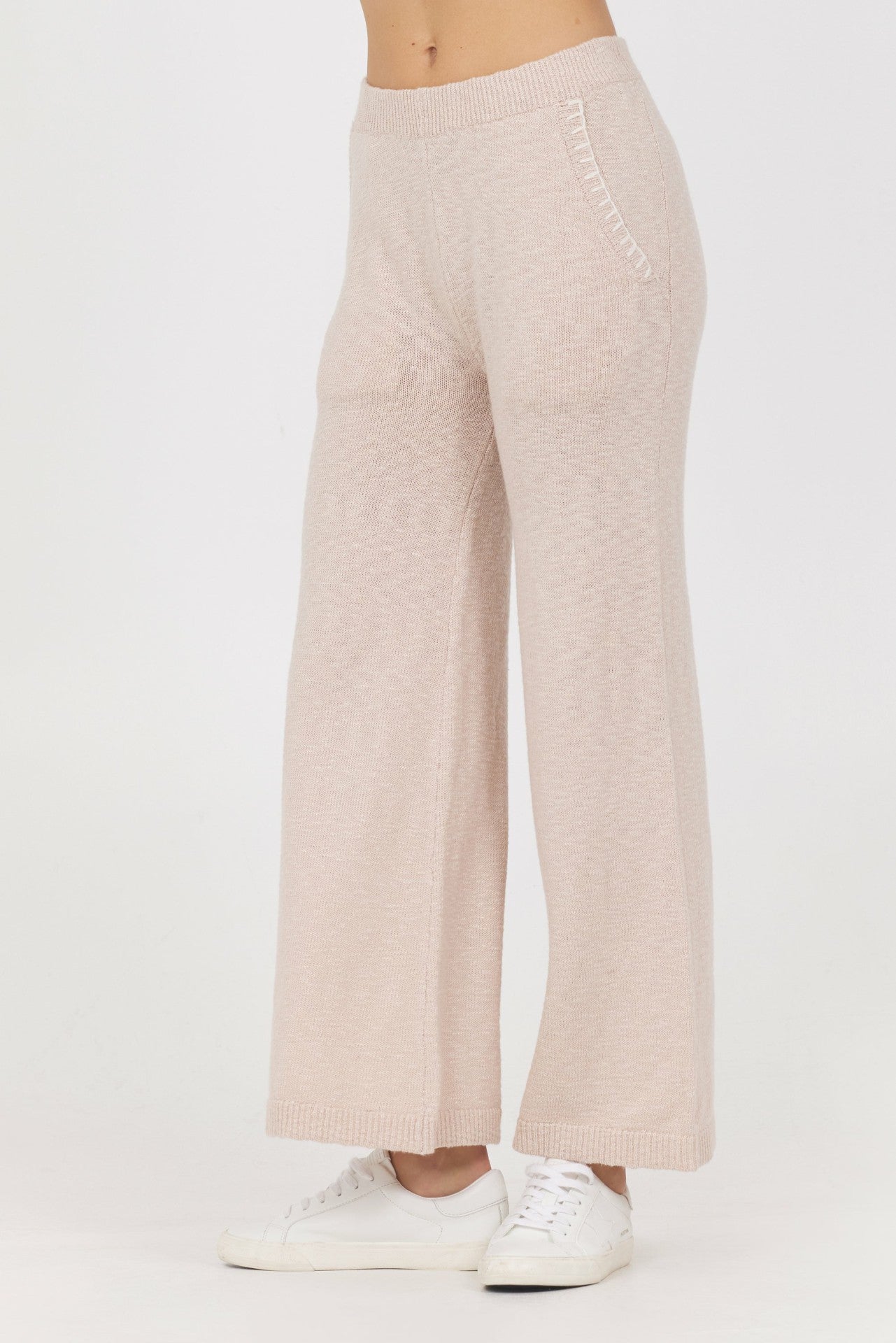 Knit Pants w/ Whipstitch | Vintage Havana Women