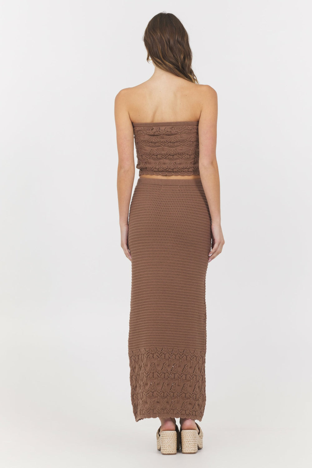 Pecan Crochet Tube Top | Vintage Havana Women