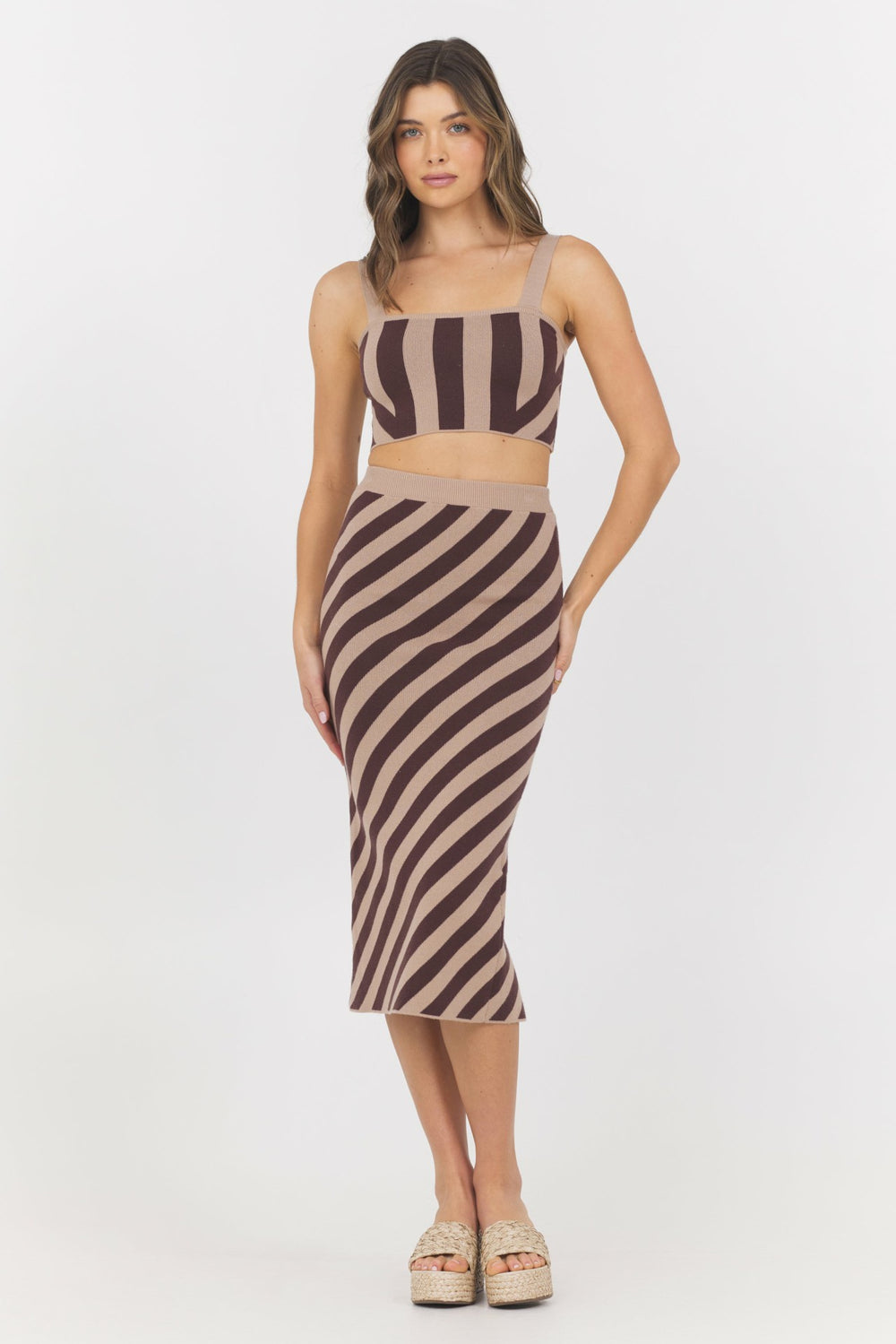 Striped Knit Tank | Vintage Havana Women