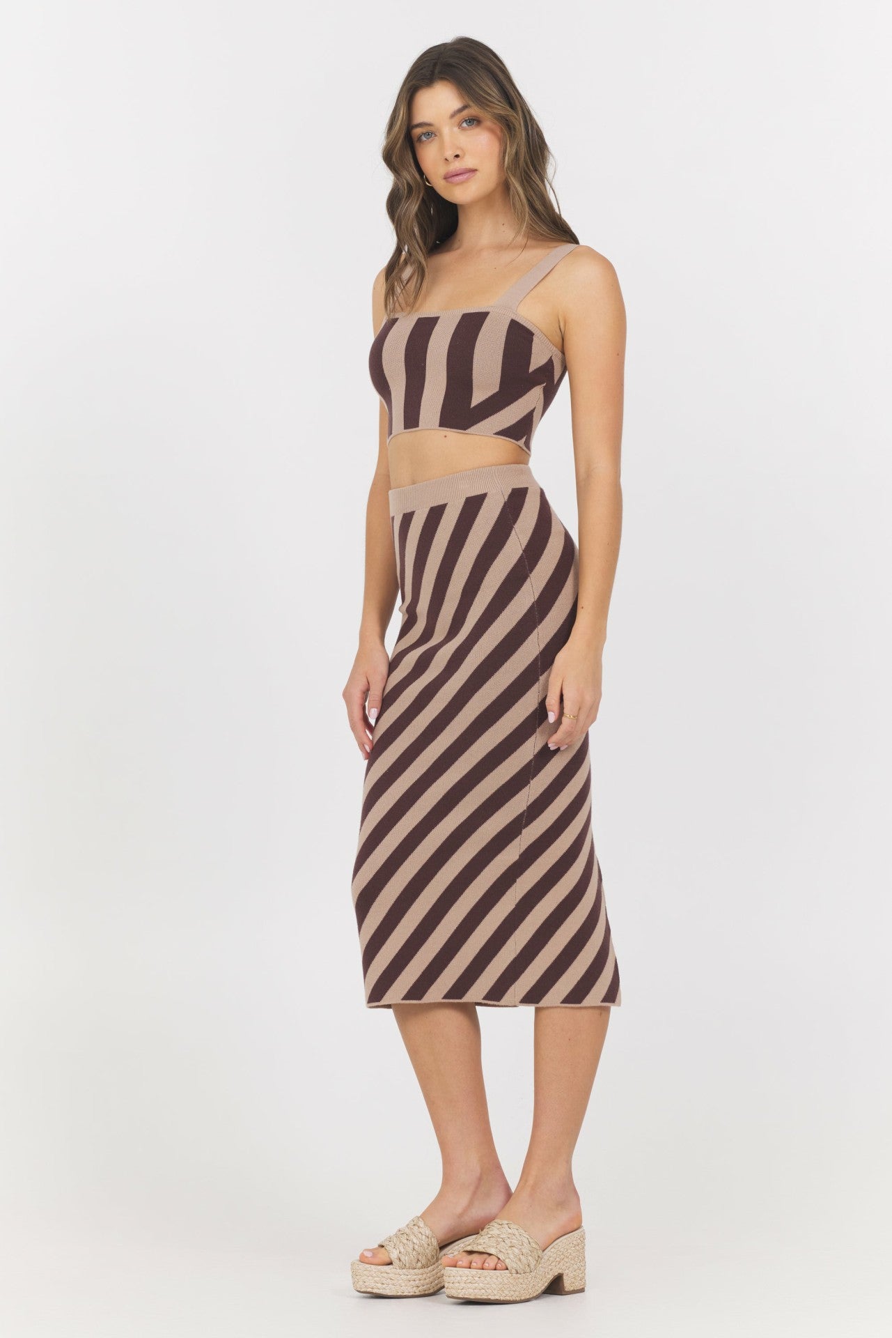 Striped Knit Tank | Vintage Havana Women