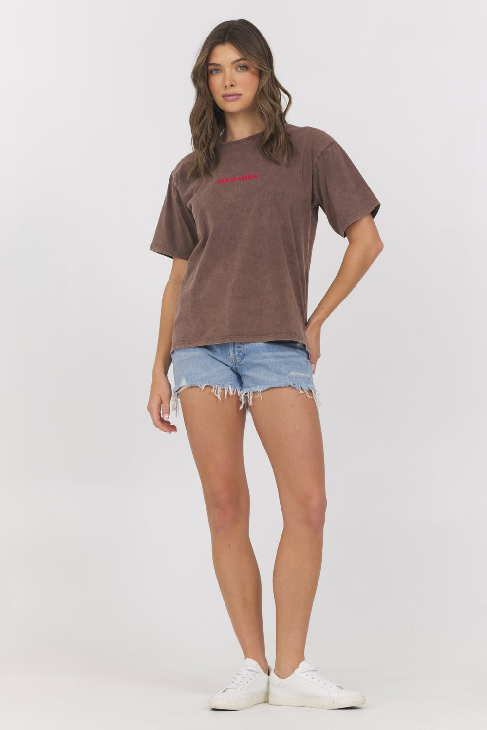 Washed Graphic Tee Out Of Office | Vintage Havana Women