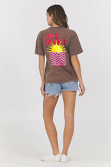 Washed Graphic Tee Out Of Office | Vintage Havana Women