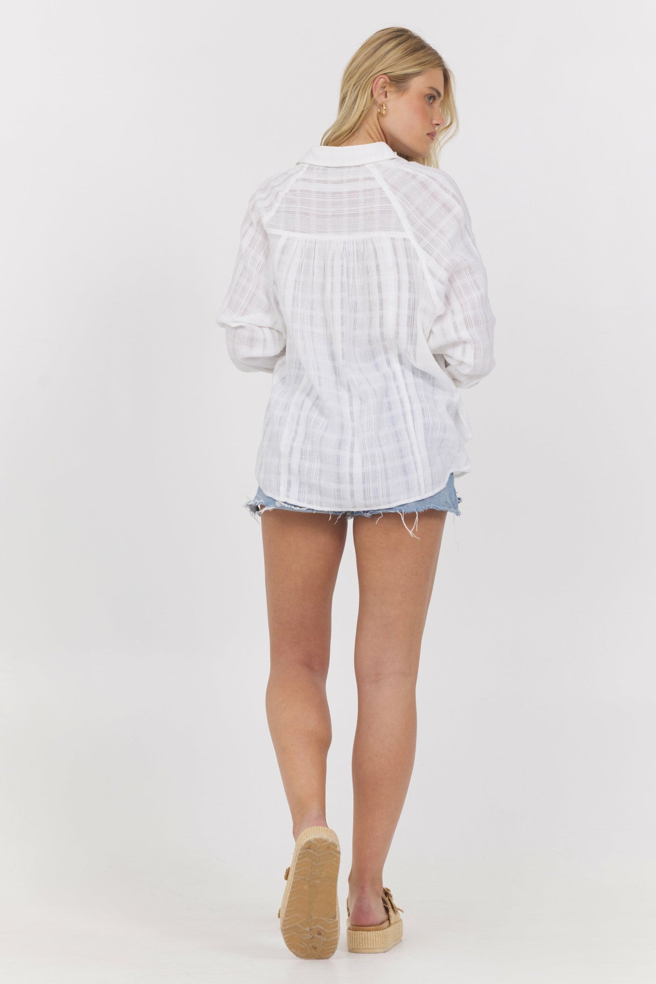 Shirting w/ Whipstitch Pocket | Vintage Havana Women
