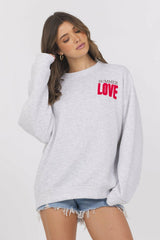 Summer Love Fleece Crewneck | Vintage Havana Women