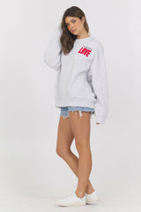 Summer Love Fleece Crewneck | Vintage Havana Women