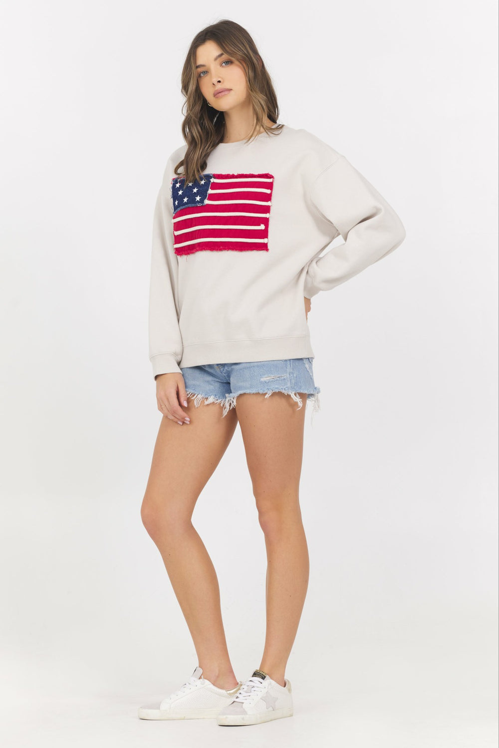 American Flag Crewneck | Vintage Havana Women