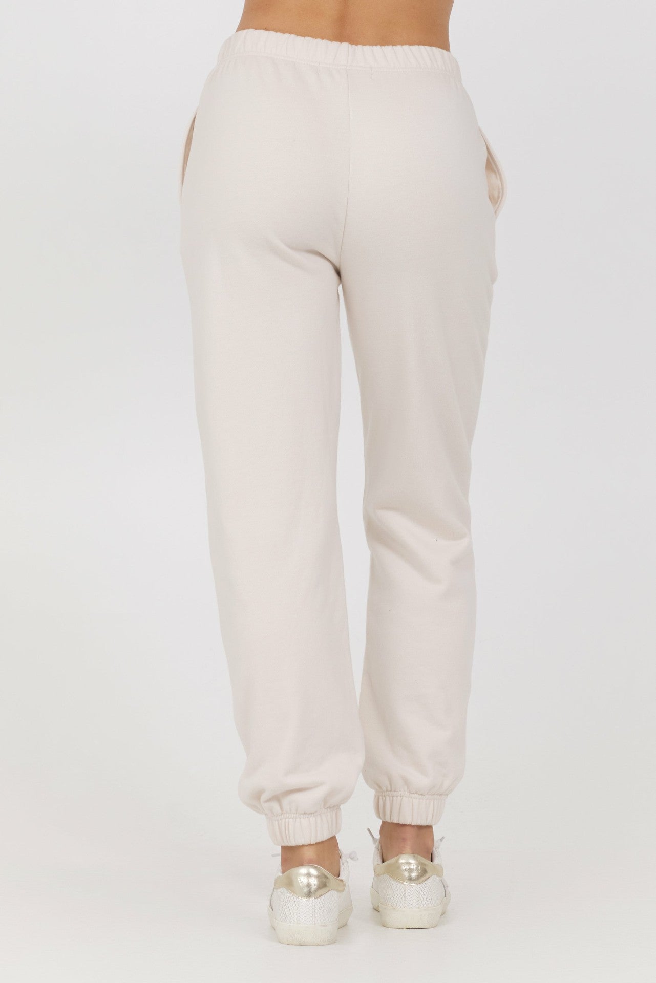 EMBROIDERED FRENCH TERRY JOGGERS | Vintage Havana Women