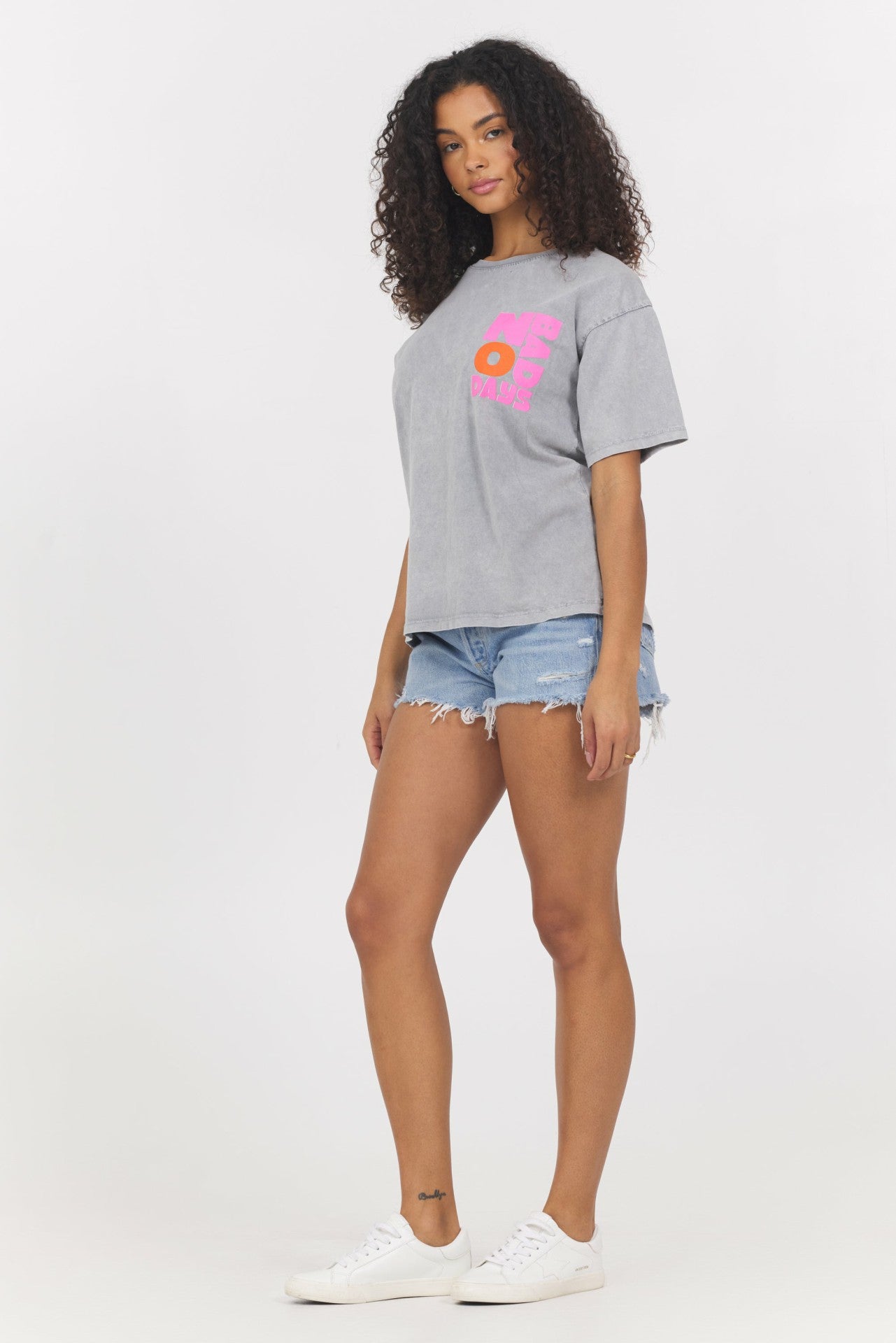 Washed Graphic Tee - NO BAD DAYS | Vintage Havana Women