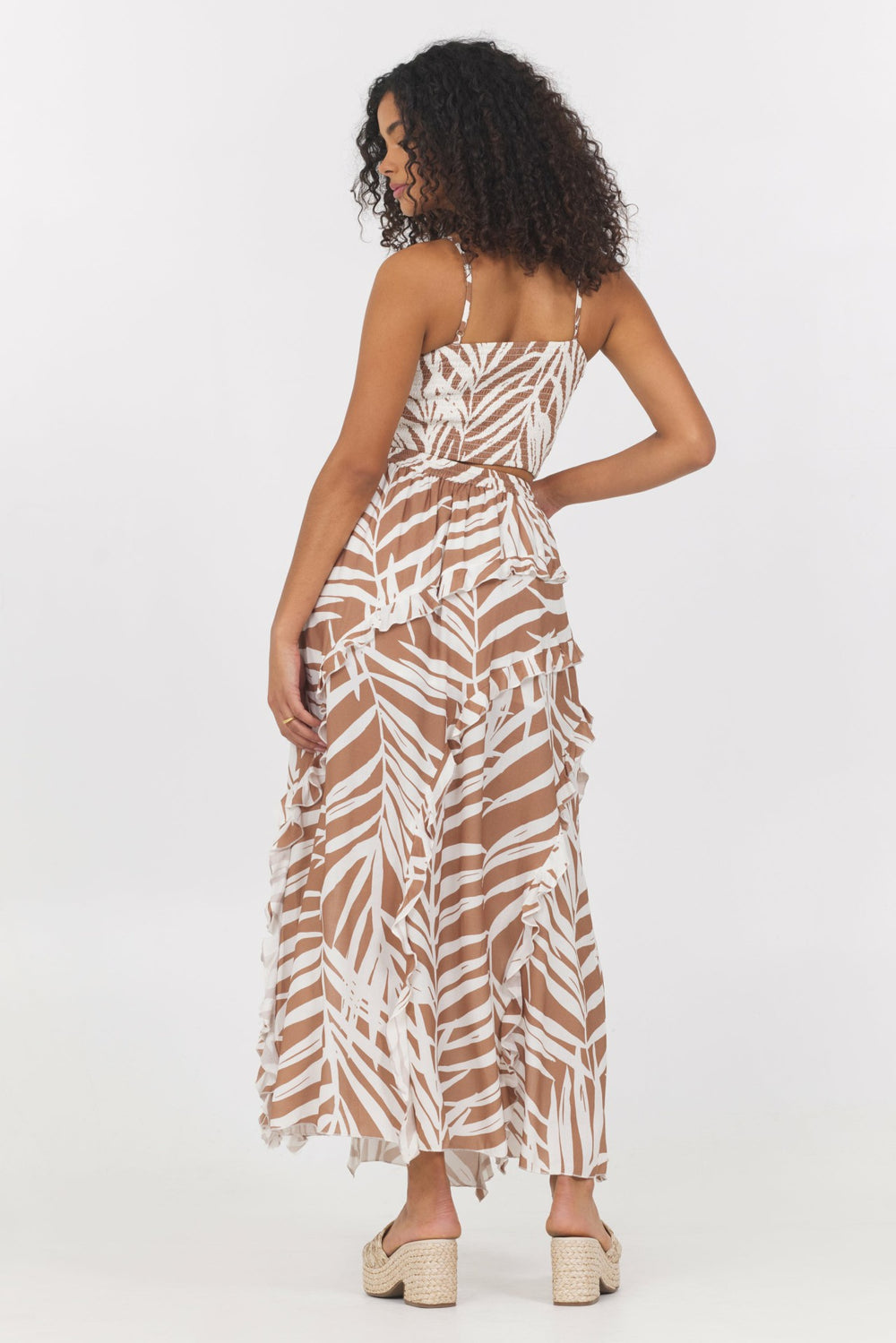 Printed Rayon Cutout Tank | Vintage Havana Women