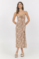Woven Cut Out Dress | Vintage Havana Women