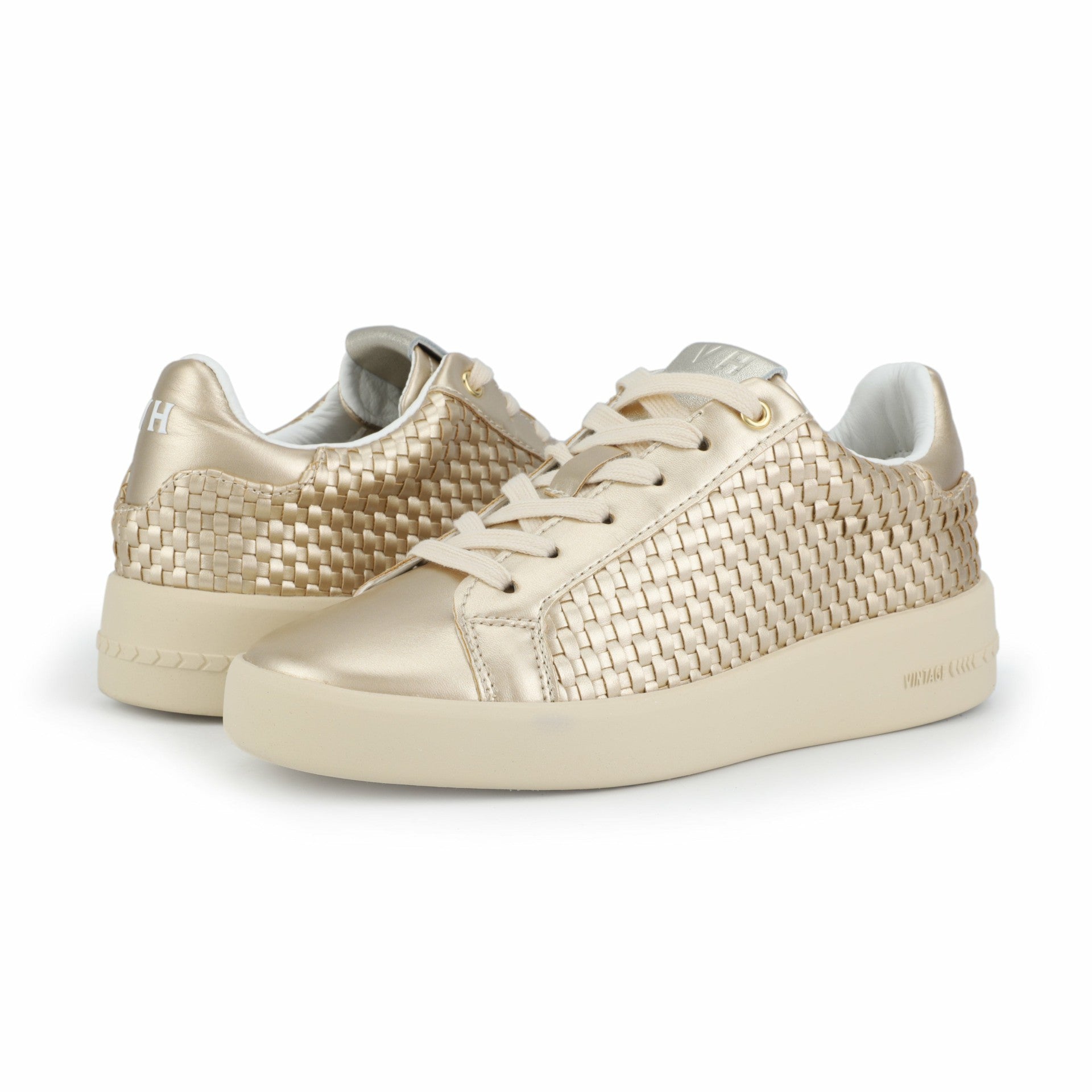 LUNA - GOLD WOVEN | Vintage Havana Women