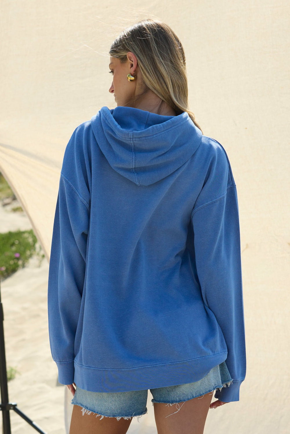 "Wellness" Garment Dye Hoodie | Vintage Havana Women