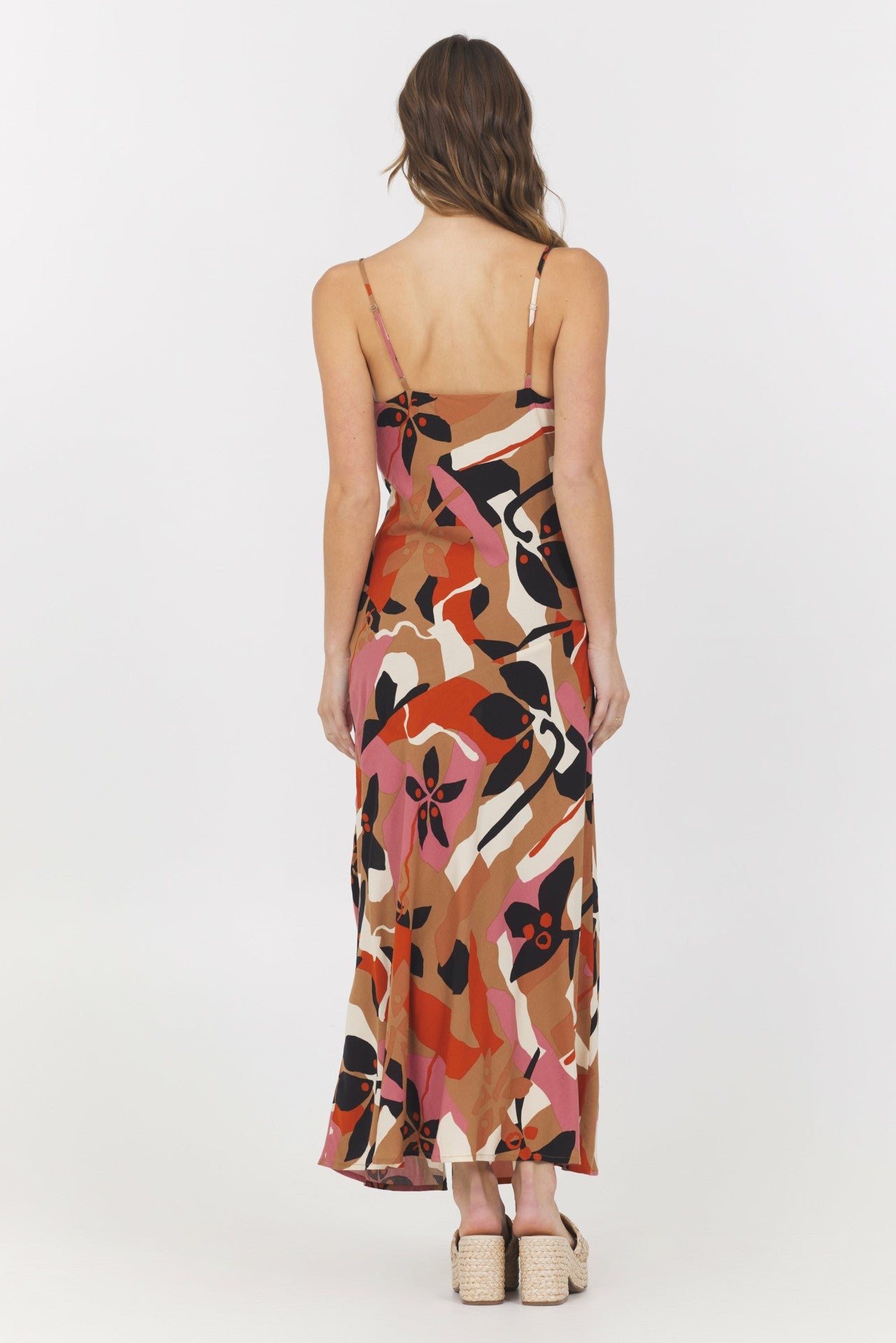 Abstract Floral Maxi Dress | Vintage Havana Women