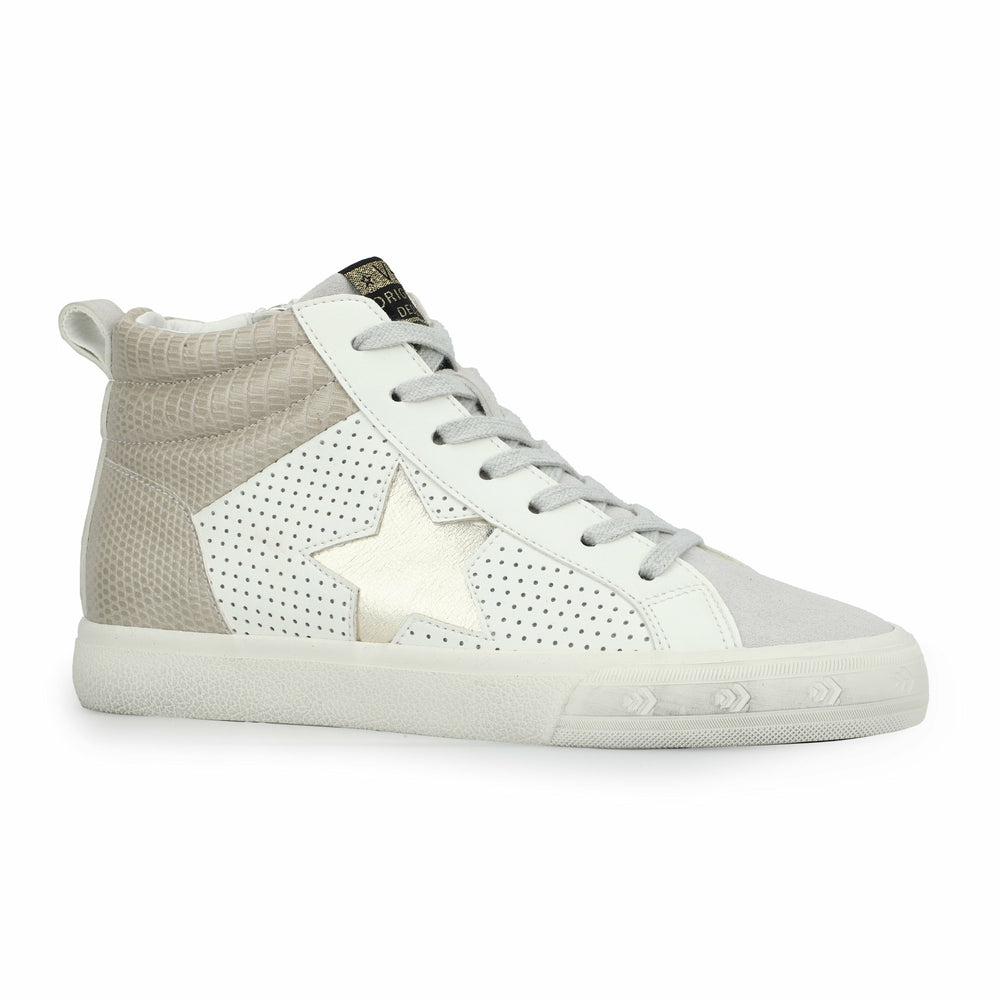 HAILEY - WHITE/TAUPE PEBBLED MULTI | Vintage Havana Women